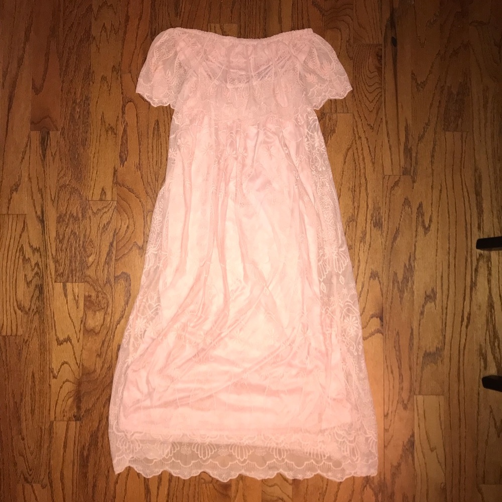 NWT Forever 21 Lace Maxi Dress | small